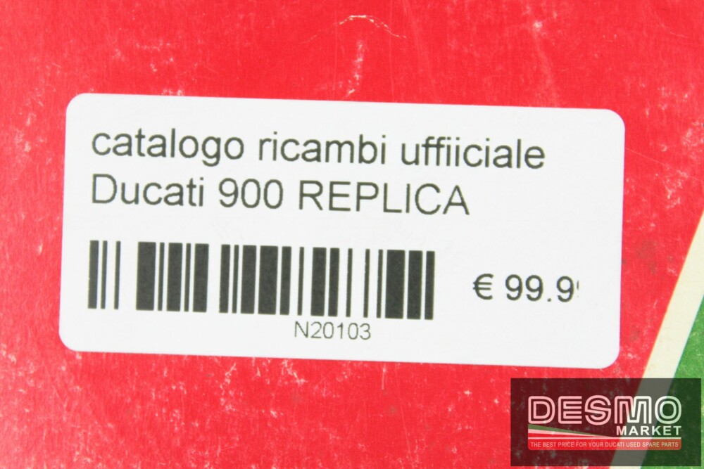 catalogo ricambi ufficiale Ducati 900 REPLICA
