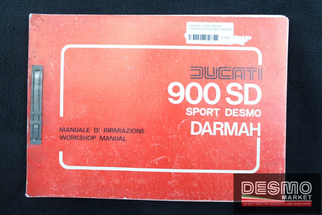 catalogo ricambi ufficiale Ducati 900 SD DESMO DARMAH