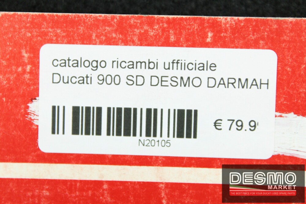 catalogo ricambi ufficiale Ducati 900 SD DESMO DARMAH