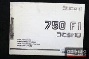 catalogo ricambi ufficiale DUCATI F1 DESMO