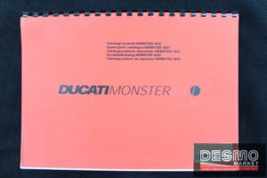 catalogo ricambi ufficiale Ducati MONSTER 600 anno 2001