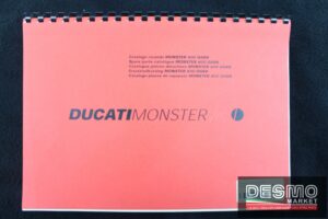 catalogo ricambi ufficiale Ducati MONSTER 600 Dark anno 2000