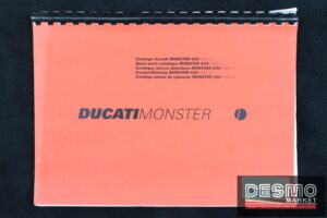 catalogo ricambi ufficiale Ducati MONSTER 620dark  i.e. anno 2002