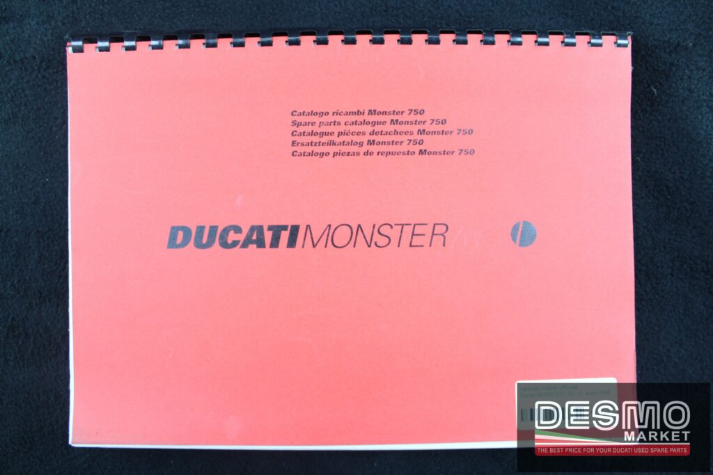 catalogo ricambi ufficiale Ducati MONSTER 750 I.E. anno 1999