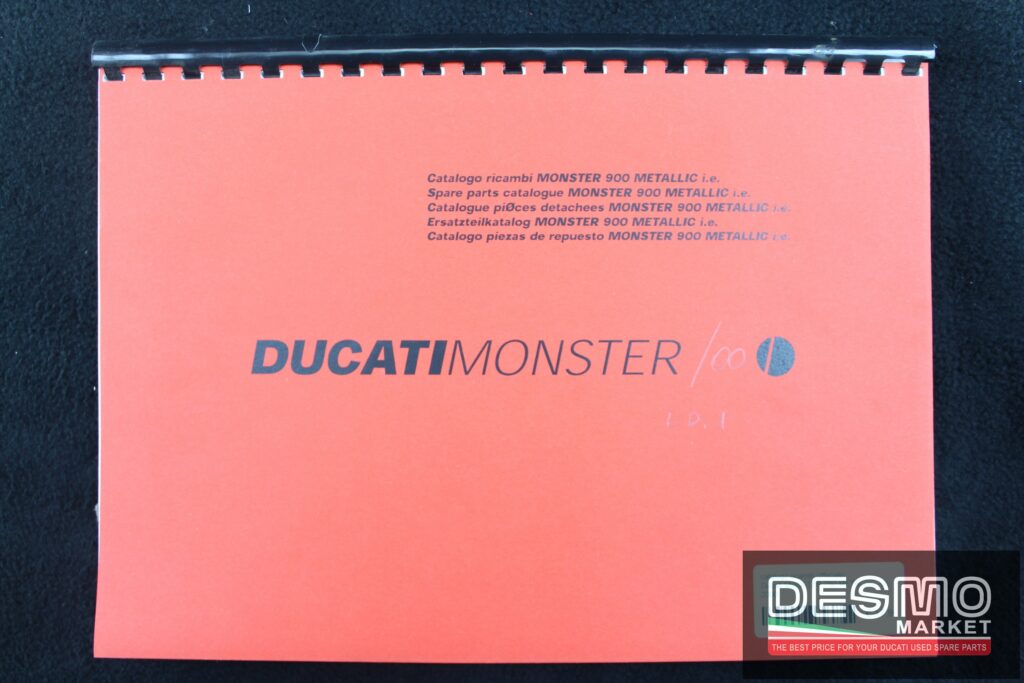 catalogo ricambi ufficiale Ducati MONSTER 750 METALLIC  i.e. 2000