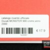 Official catalogue parts Ducati MONSTER 900 cromo MY 2000 - Image 4