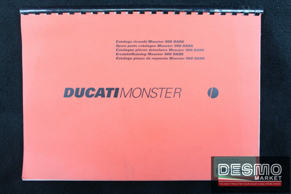 catalogo ricambi ufficiale Ducati MONSTER 900 DARK anno 1998