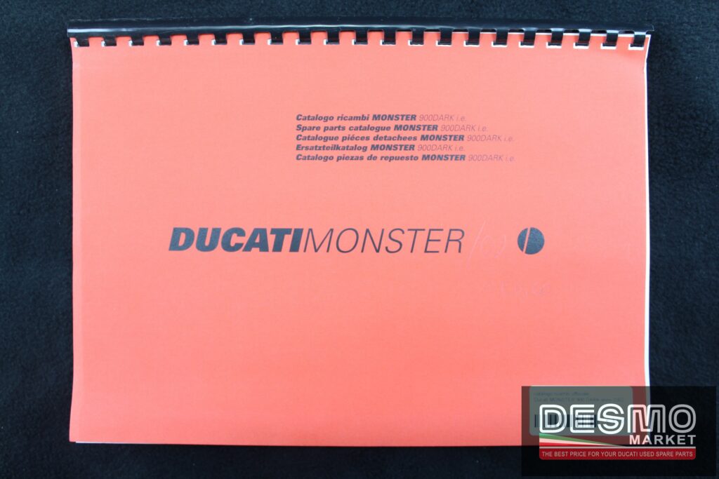 catalogo ricambi ufficiale Ducati MONSTER 900 DARK anno 2002
