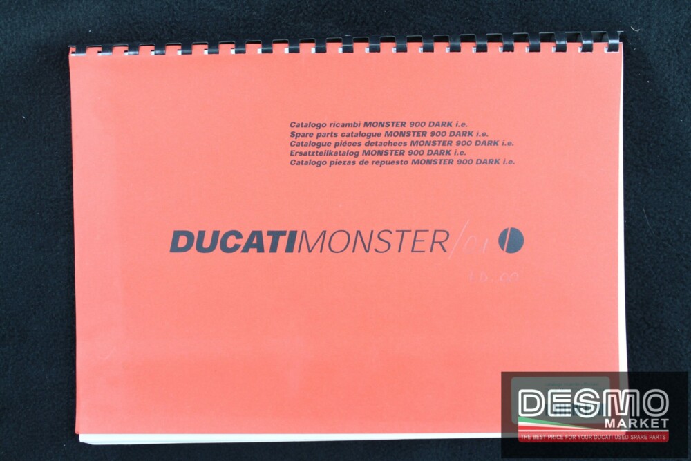 catalogo ricambi ufficiale Ducati MONSTER 900 DARK I.E. anno 2001