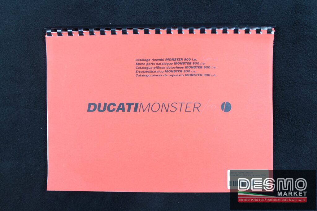catalogo ricambi ufficiale Ducati MONSTER 900 i.e. anno 2000