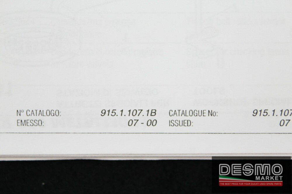 catalogo ricambi ufficiale Ducati MONSTER 900 METALLIC  i.e.  2001