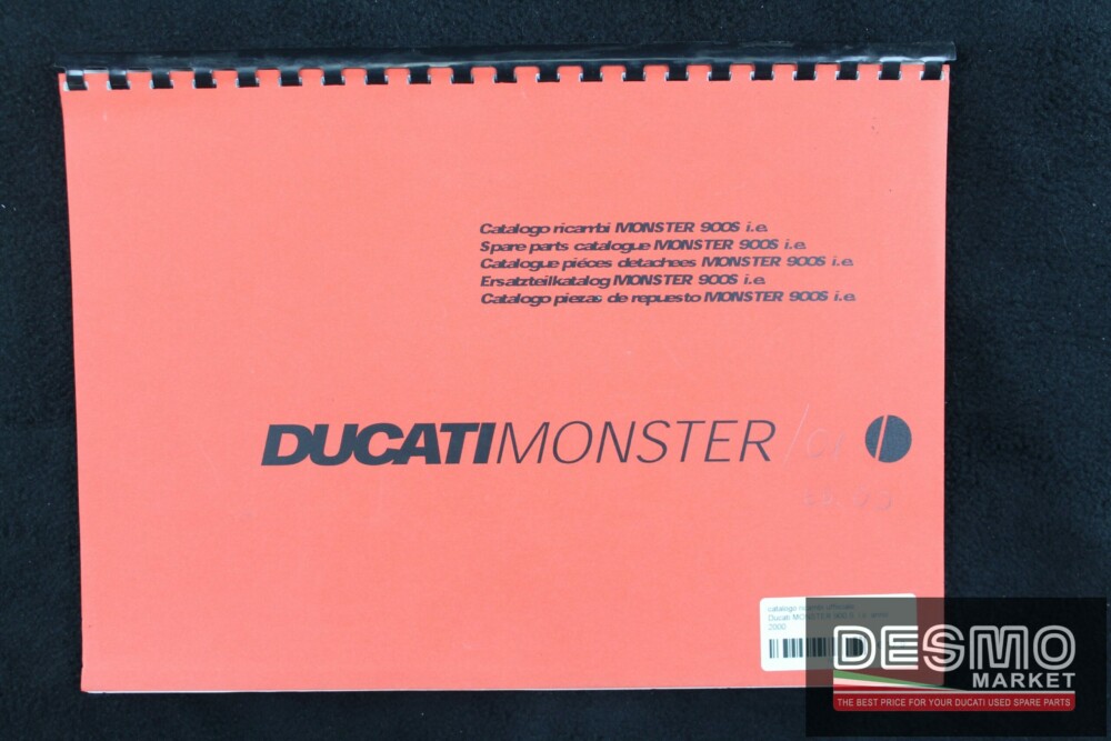 catalogo ricambi ufficiale Ducati MONSTER 900 S  i.e. anno 2000
