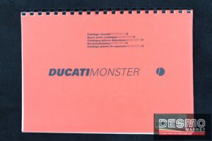 catalogo ricambi ufficiale Ducati MONSTER S4 anno 2001