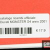 catalogo ricambi ufficiale Ducati MONSTER S4 anno 2001