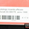 Official catalogue parts Ducati SS 900 FE  MY 1998 - Image 4