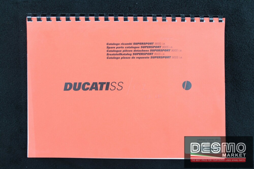 catalogo ricambi ufficiale Ducati SS  900 S I.E. anno 2002