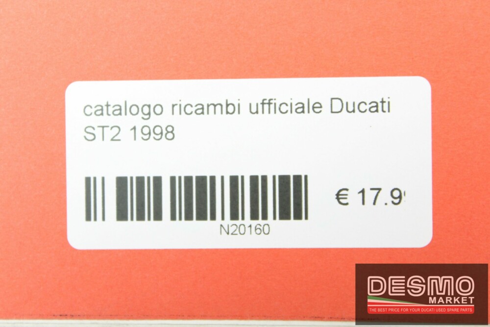 catalogo ricambi ufficiale Ducati ST2 1998