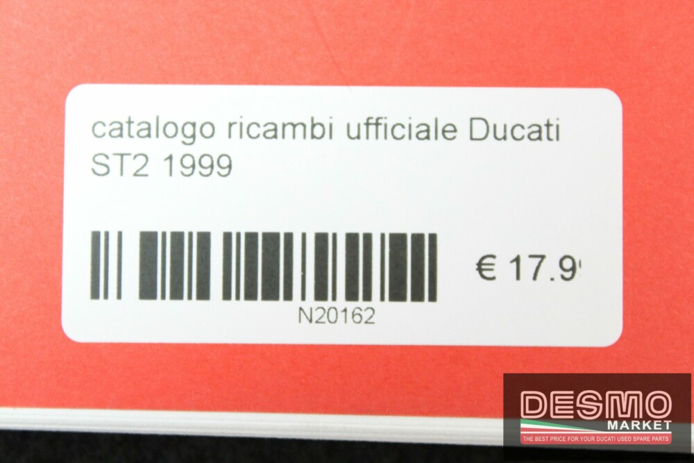 catalogo ricambi ufficiale Ducati ST2 1999