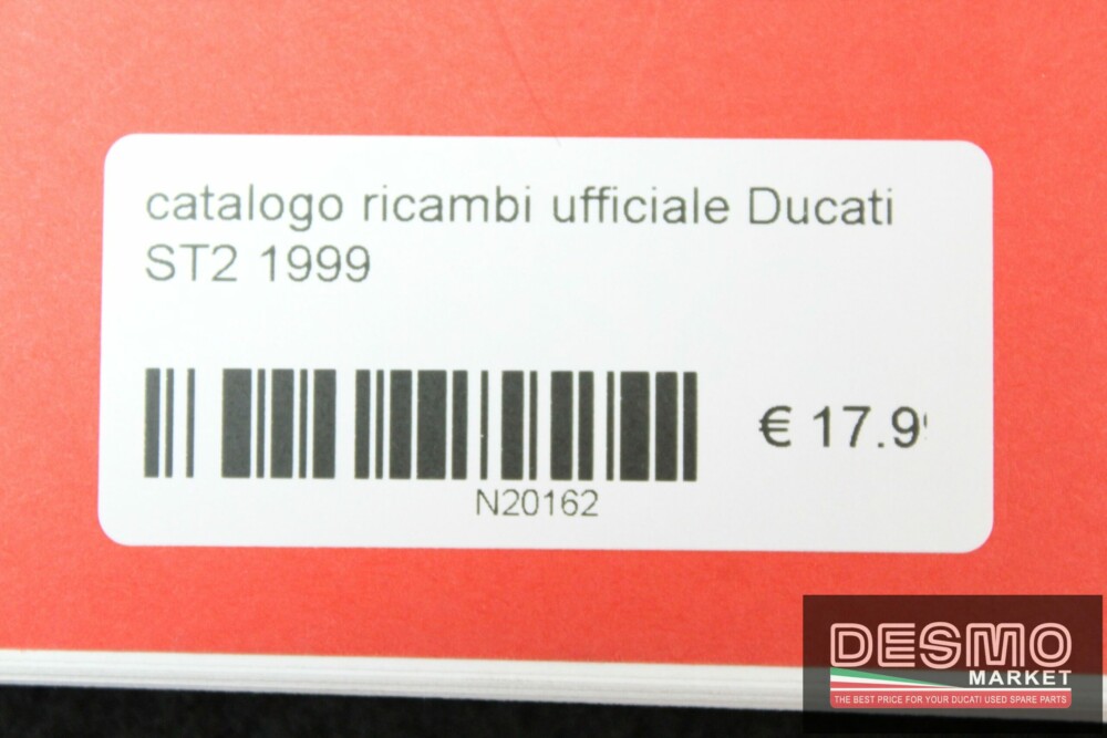 catalogo ricambi ufficiale Ducati ST2 1999
