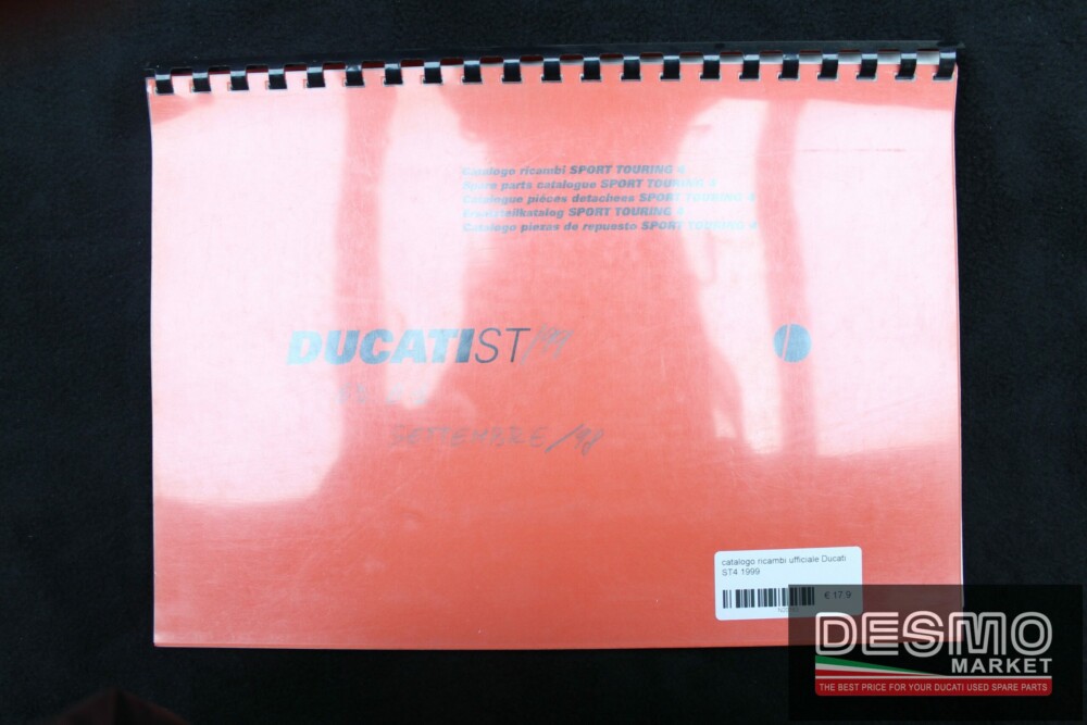 catalogo ricambi ufficiale Ducati ST4 1999