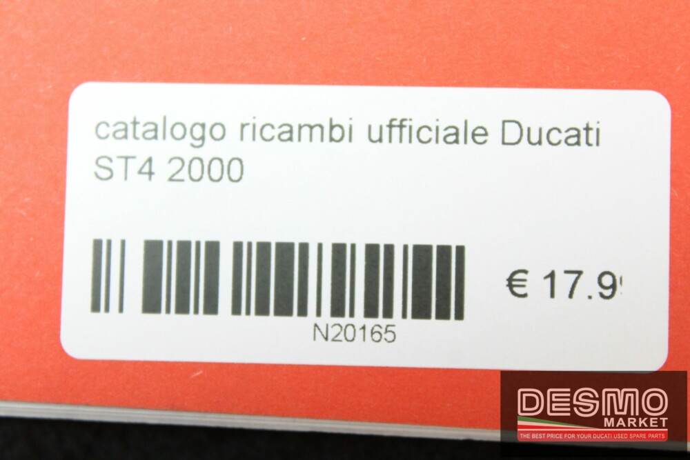 catalogo ricambi ufficiale Ducati ST4 2000
