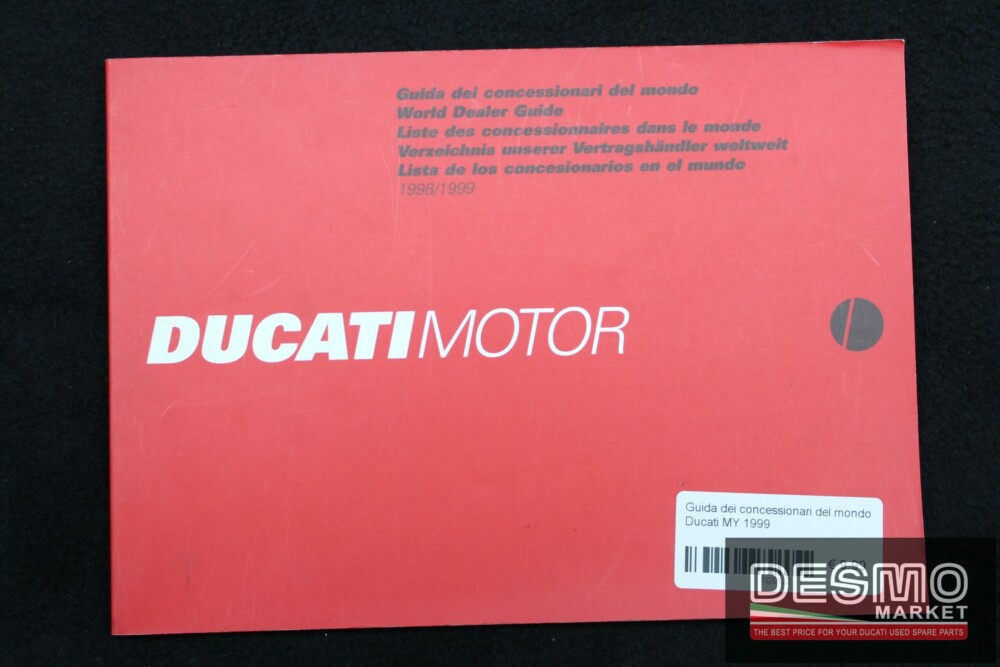 Guida dei concessionari del mondo Ducati MY 1999