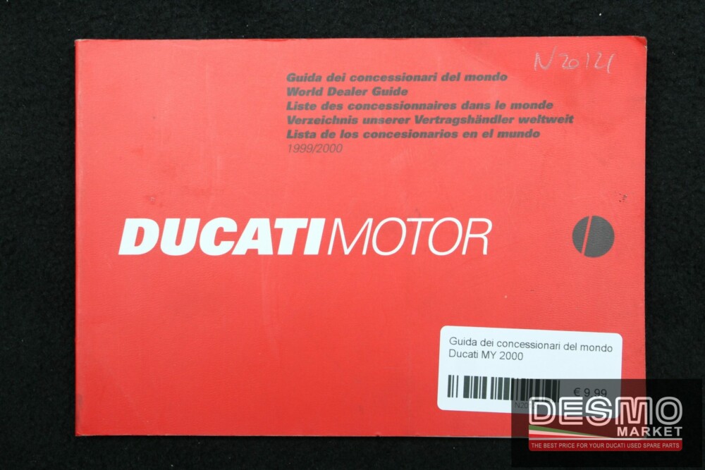 Guida dei concessionari del mondo Ducati MY 2000