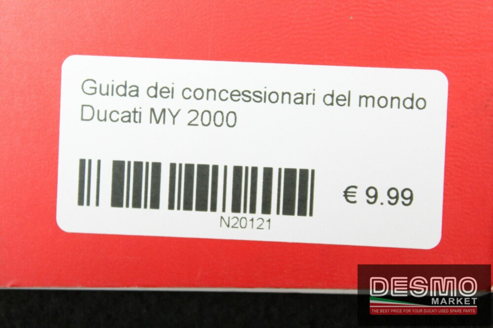 Guida dei concessionari del mondo Ducati MY 2000