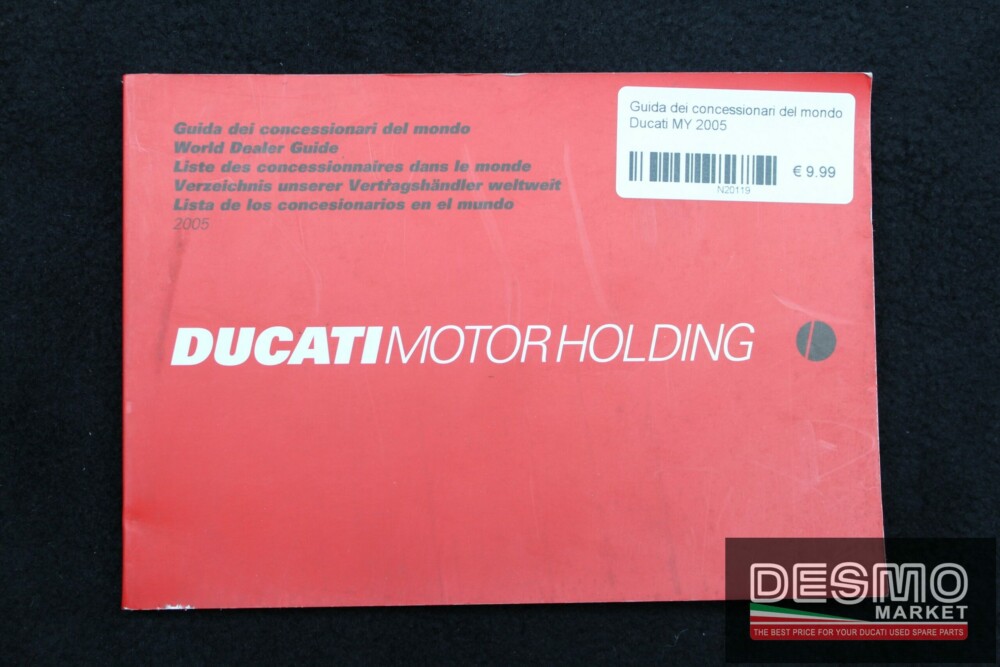 Guide of the world's dealers Ducati MY 2005