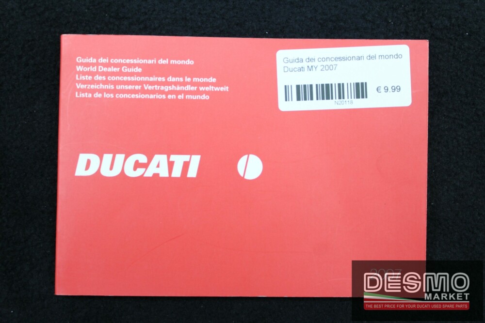 Guida dei concessionari del mondo Ducati MY 2007