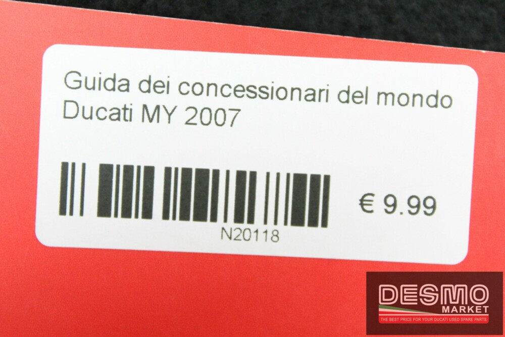 Guida dei concessionari del mondo Ducati MY 2007