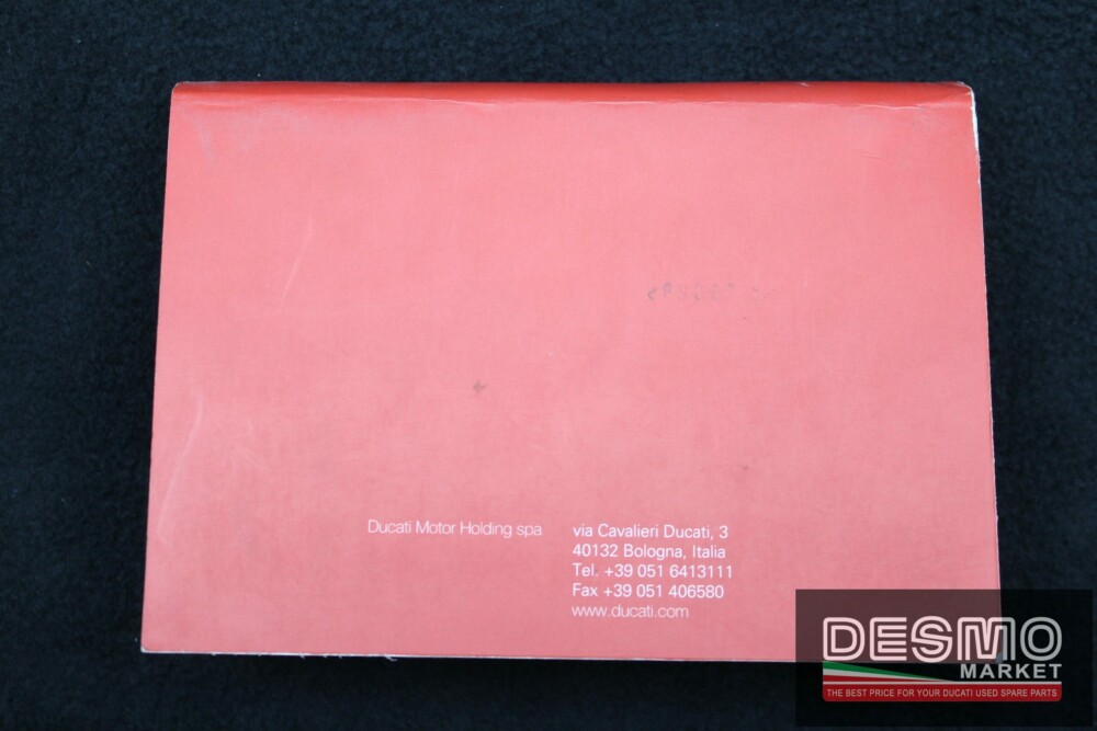 libretto owners manual Ducati