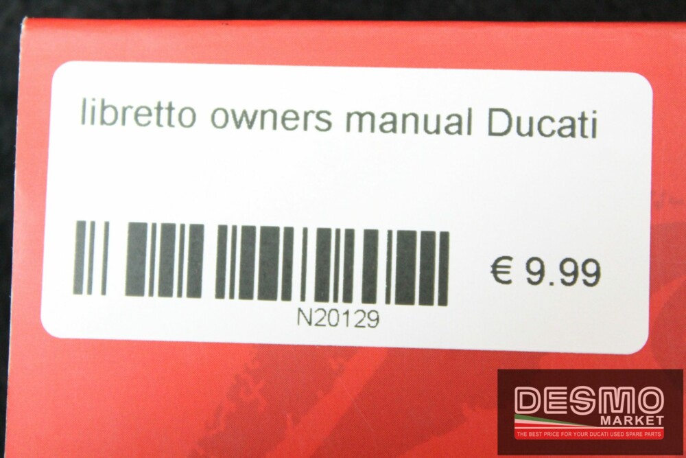 libretto owners manual Ducati