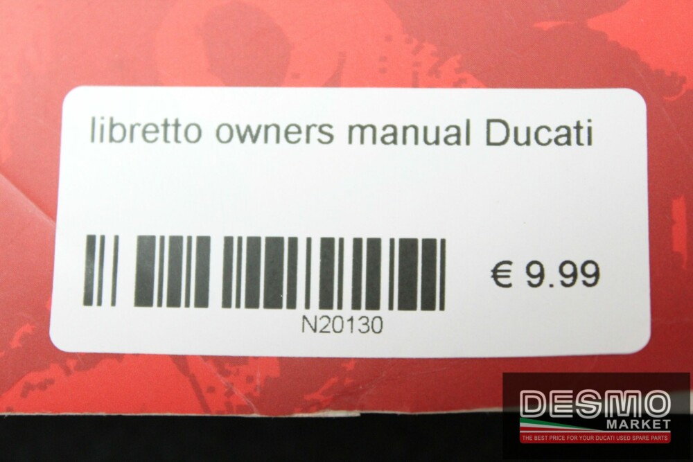 libretto owners manual Ducati