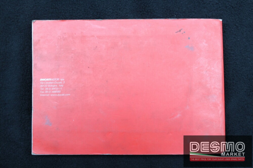 libretto uso e manutenzione Ducati St2 sport touring 2