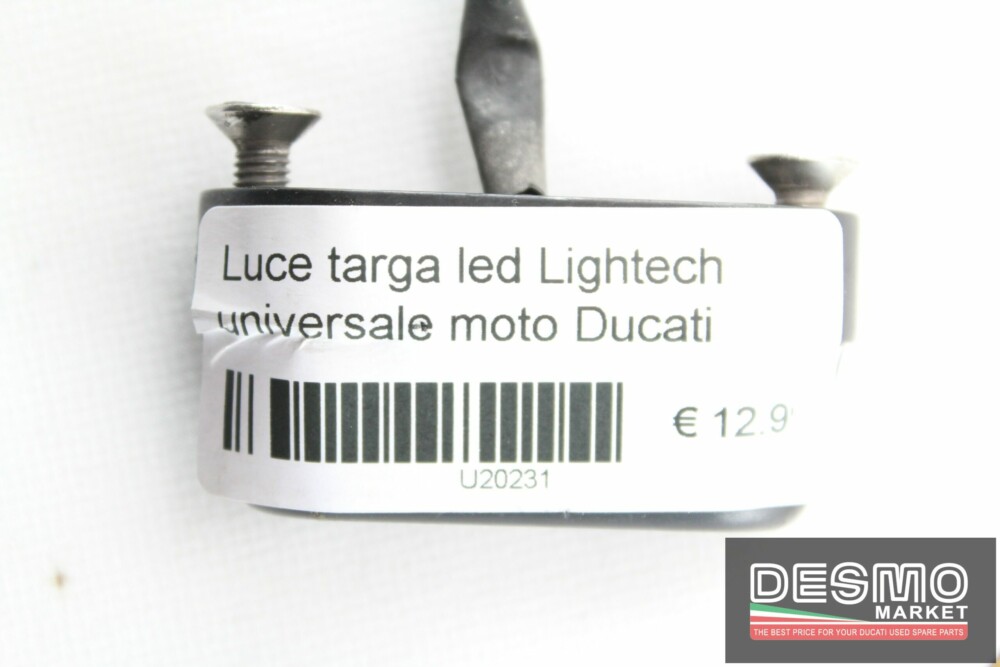 Luce targa led Lightech universale moto Ducati