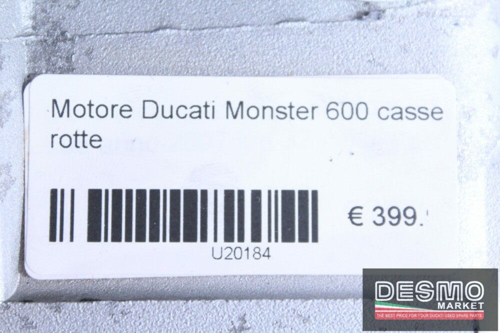 Motore Ducati Monster 600 casse rotte