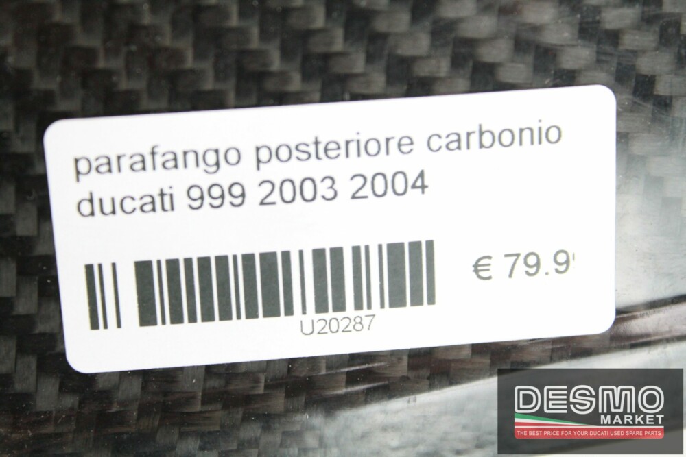 parafango posteriore carbonio ducati 999 2003 2004