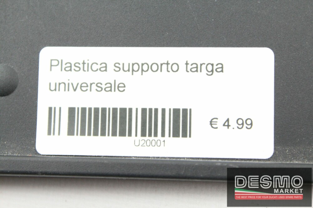 Plastica supporto targa universale