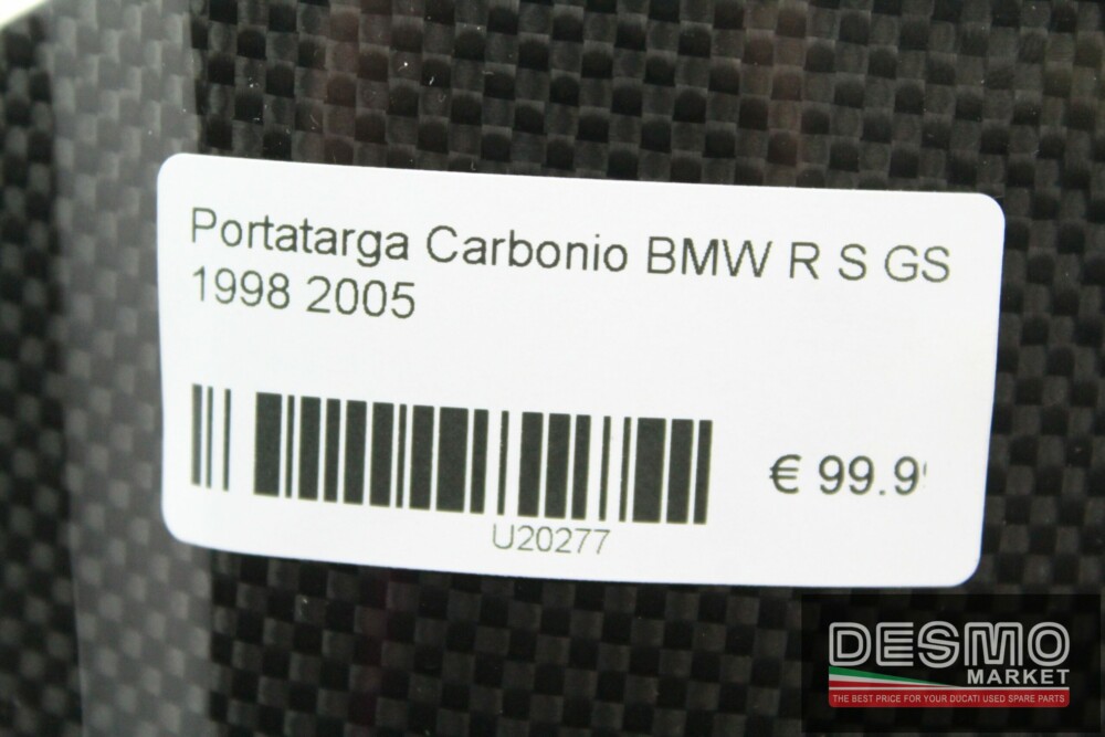Portatarga Carbonio BMW R S GS  1998 2005