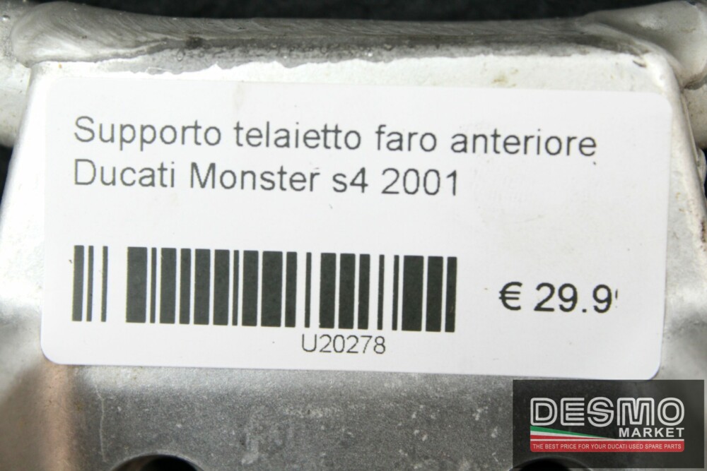 Supporto telaietto faro anteriore Ducati Monster s4 2001