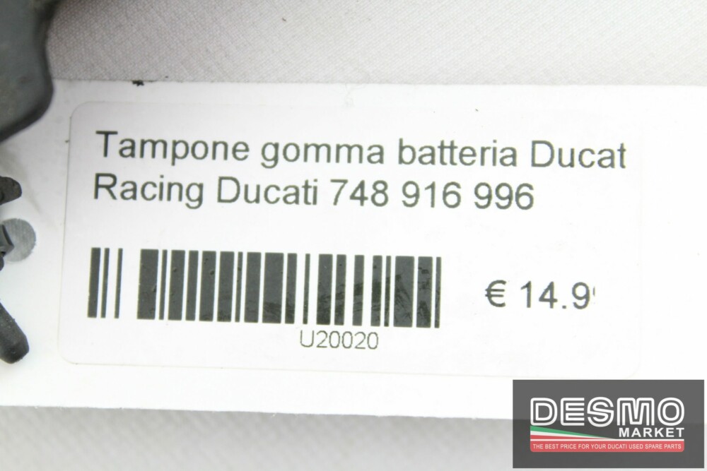 Tampone gomma batteria Ducati Racing Ducati 748 916 996
