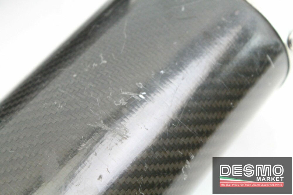 Terminali scarico carbonio D. 50mm  Shark Ducati 748 916 996 998