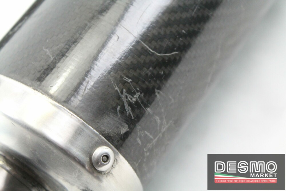 Terminali scarico carbonio D. 50mm  Shark Ducati 748 916 996 998