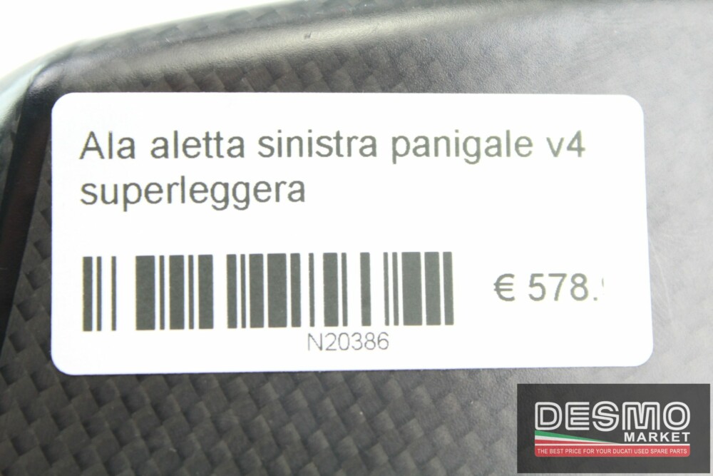 Ala aletta sinistra panigale v4 superleggera