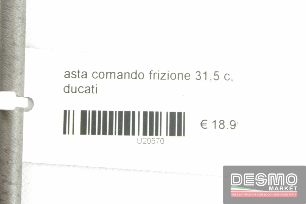 asta comando frizione 31,5 cm ducati