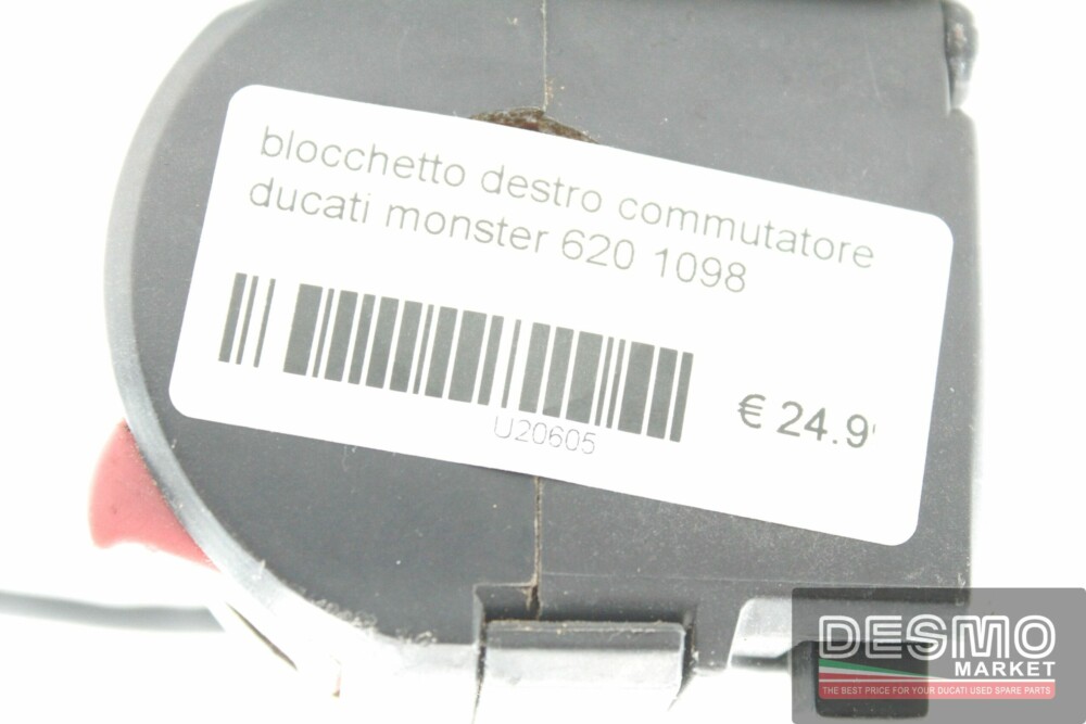 blocchetto commutatore devioluci destro ducati monster 620 1098