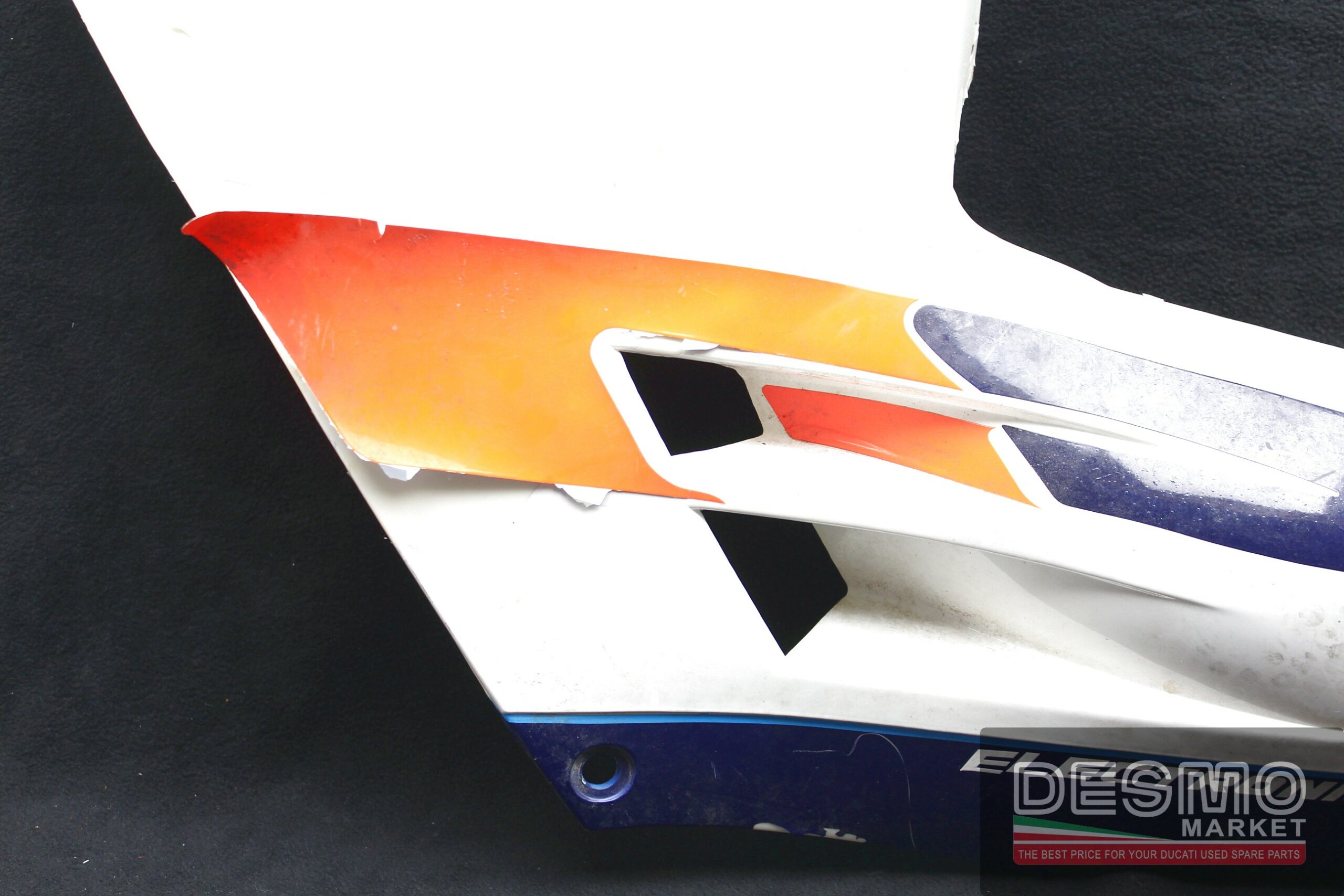 T4TUNE Fianchetto Anteriore Sinistro Bianco Nitro - Ricambio Compatibile Con Aerox (Cod. SP-361255)