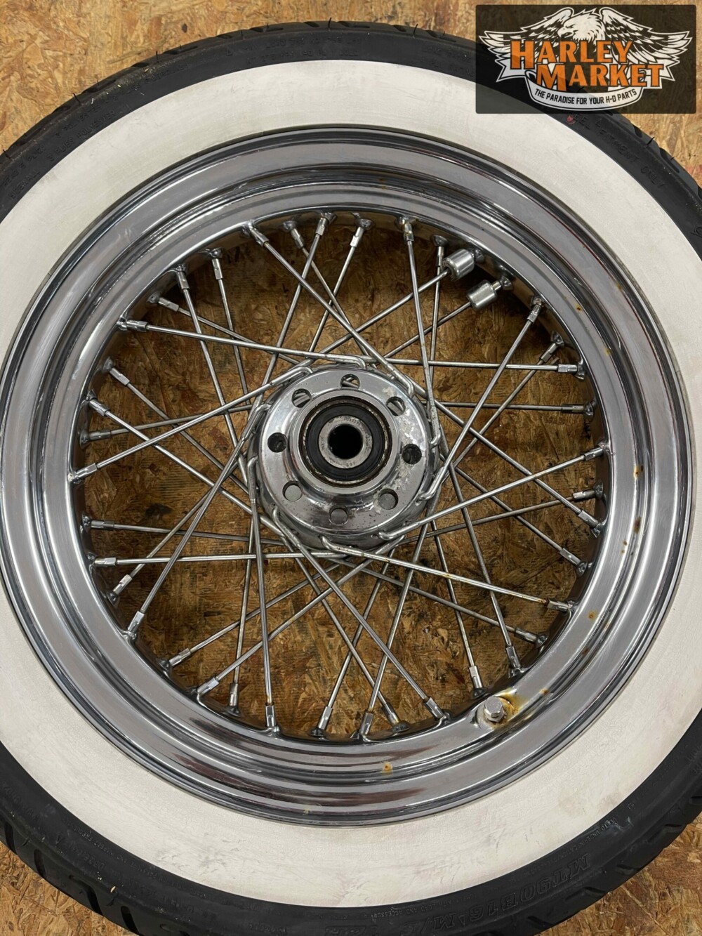 Cerchio a raggi anteriore 16×3 Harley Davidson Softail singolo disco