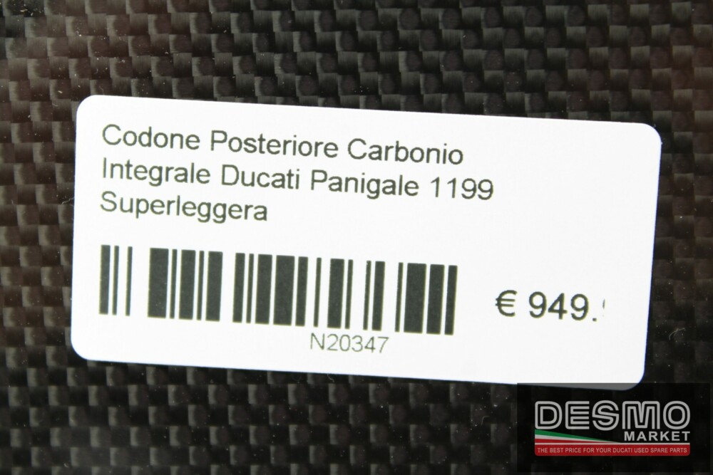 Codone Posteriore Carbonio Integrale Ducati Panigale 1199 Superleggera